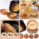 Non-Stick Air fryer Paper (50Pcs Pack)