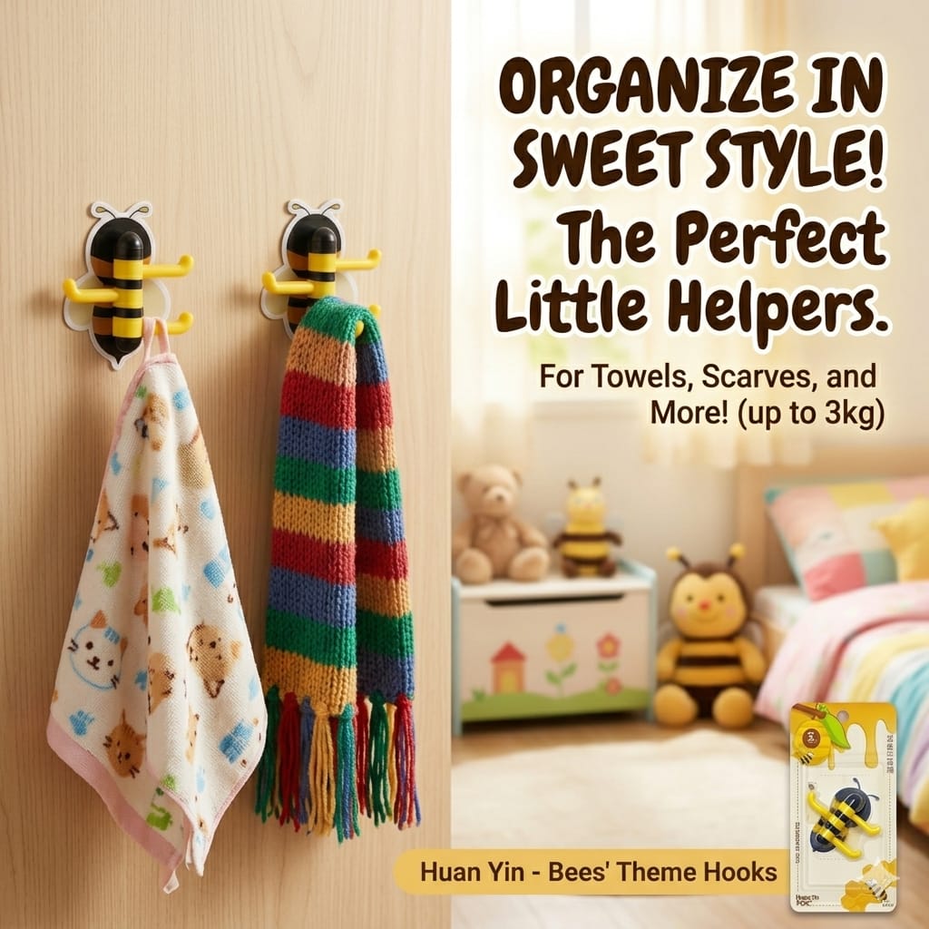 WhatsApp Image 2026-06-11 at 6.13.28 PM (1) Huan Yin - Bees' Theme Hooks - Image 1