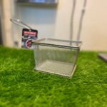 ShengYa Small Square Mesh Deep Fryer Basket with Handle