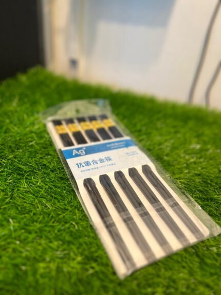 Antibacterial Alloy Chopsticks Set with Silver Ion Coating