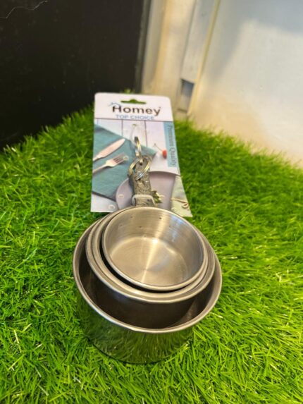 Homey Stainless Steel Nested Measuring Cups Set