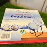 Collapsible Water Bottle Stand with Durable Metal Frame