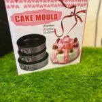 Non-Stick Springform Cake Mould Set of 3